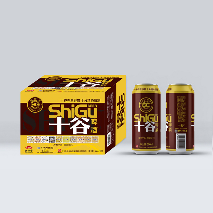 十谷啤酒褐金罐裝500ml